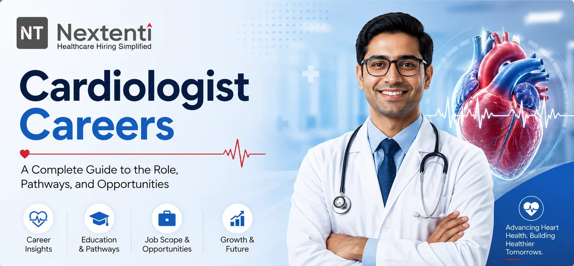 Looking for Cardiologist Jobs in South India? Find Your Next Opportunity with Nextenti