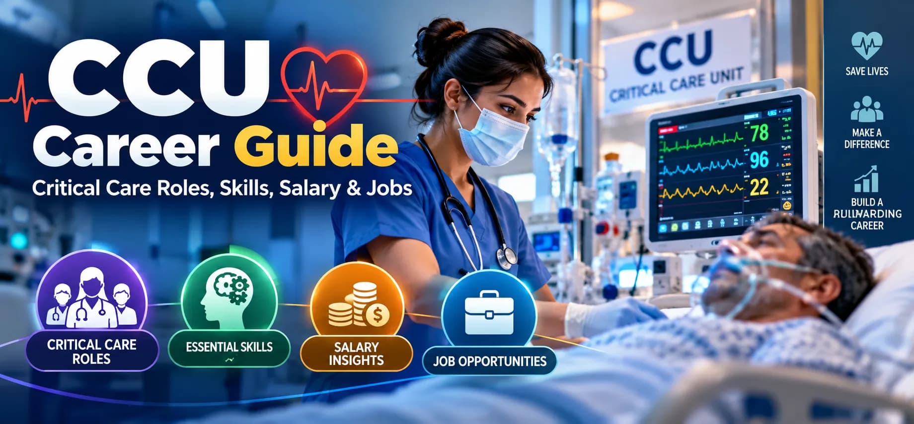 CCU Full Form: Complete Career Guide to Critical Care Roles, Skills, Salary & Jobs