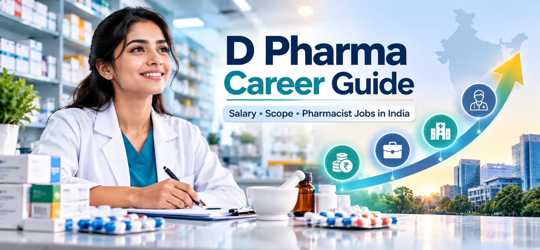 D Pharma Career Guide: Salary, Scope & Pharmacist Jobs in India